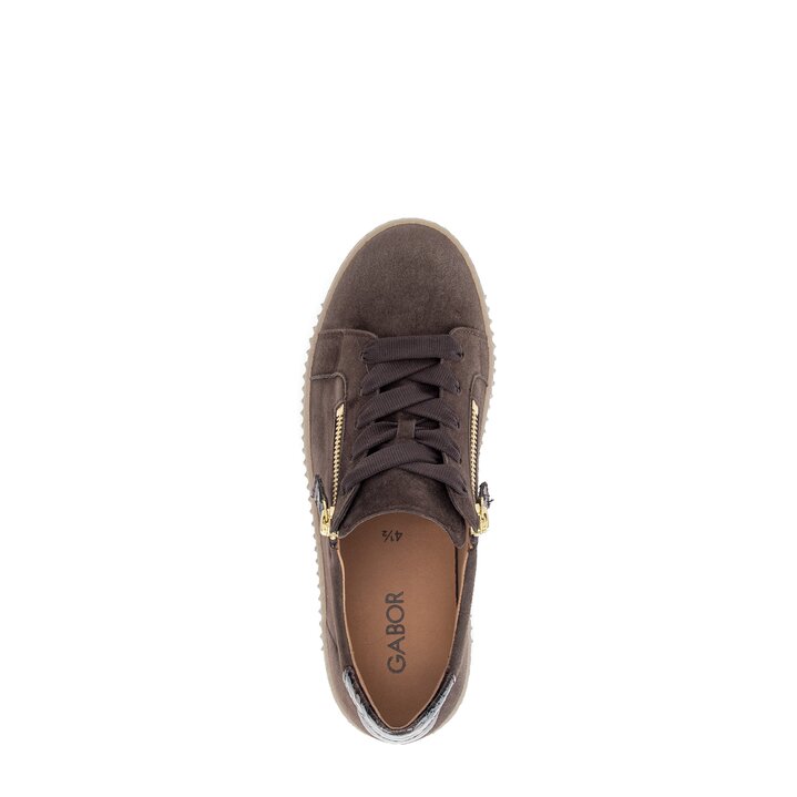 Sneaker low braun #5