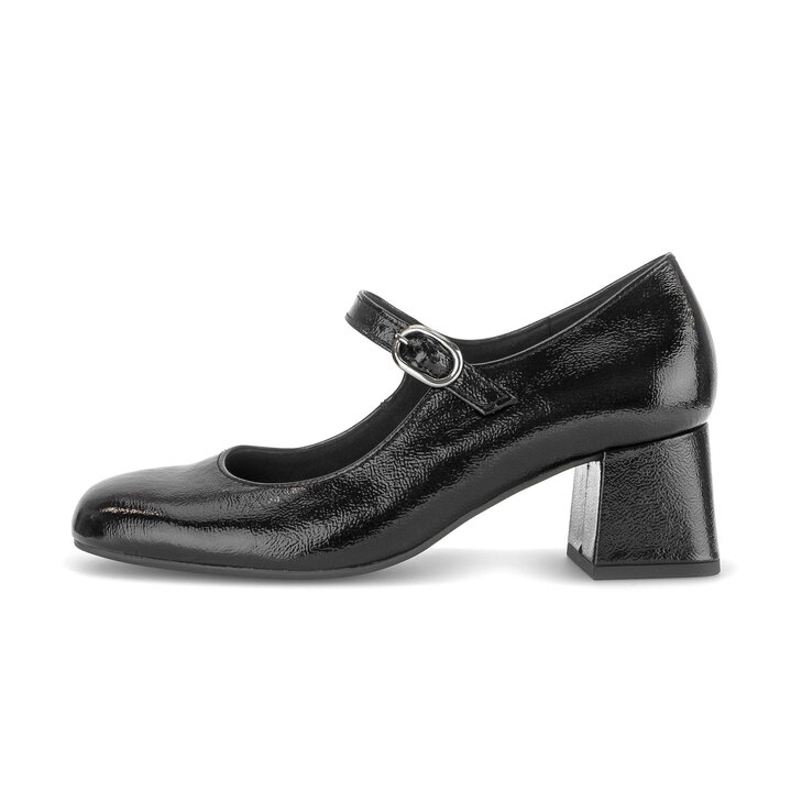 Spangenpumps schwarz #0