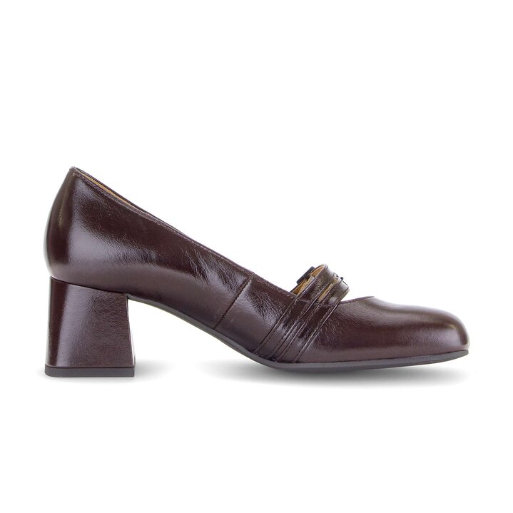 Eleganter Pump braun #1