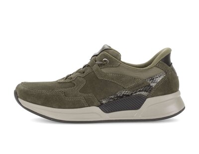 Lage sneaker groen