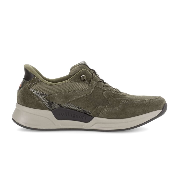 Lage sneaker groen #1
