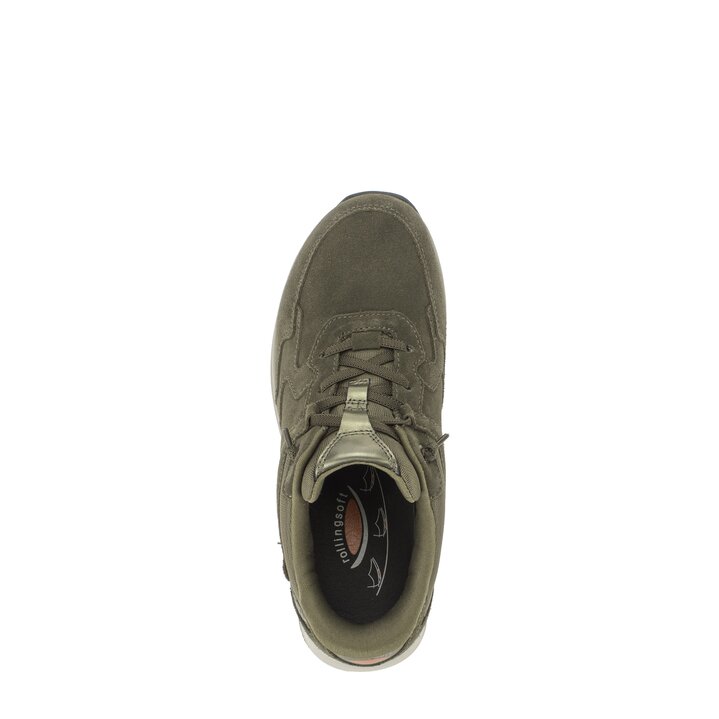 Lage sneaker groen #5