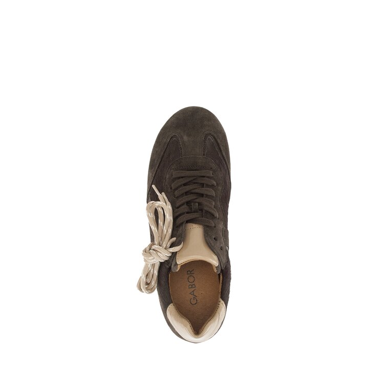 Sneakers basse marrone #5