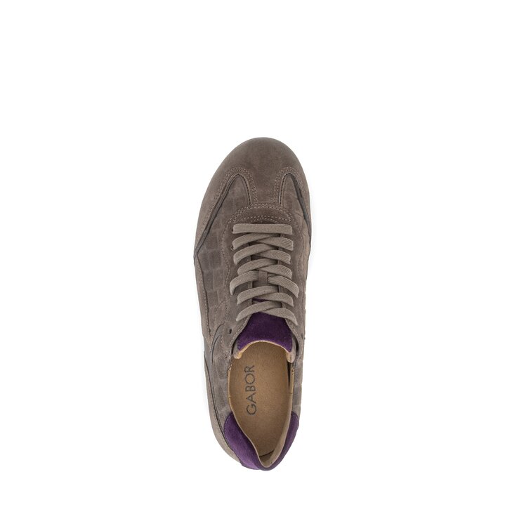 Lage sneaker grijs #5
