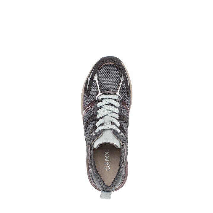 Lage sneaker grijs #5