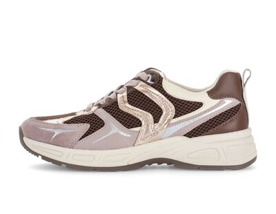 Sneaker low braun