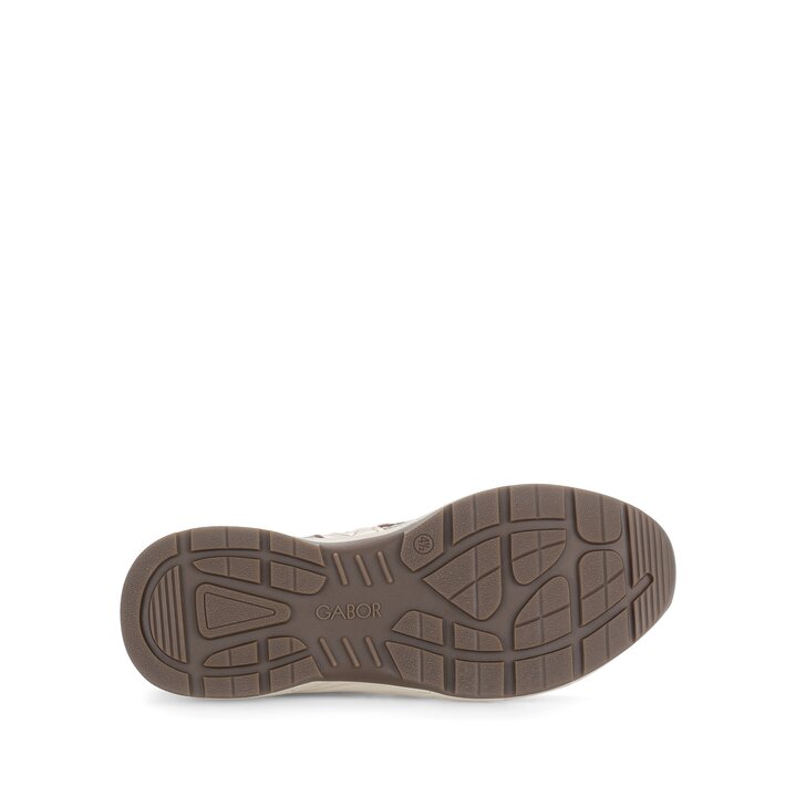 Lage sneaker bruin #4