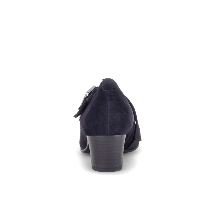 Spangenpumps blau #3