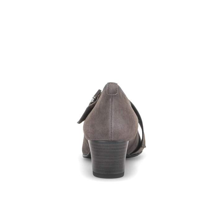 Spangenpumps grau #3
