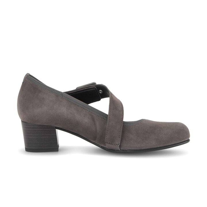 Spangenpumps grau #1