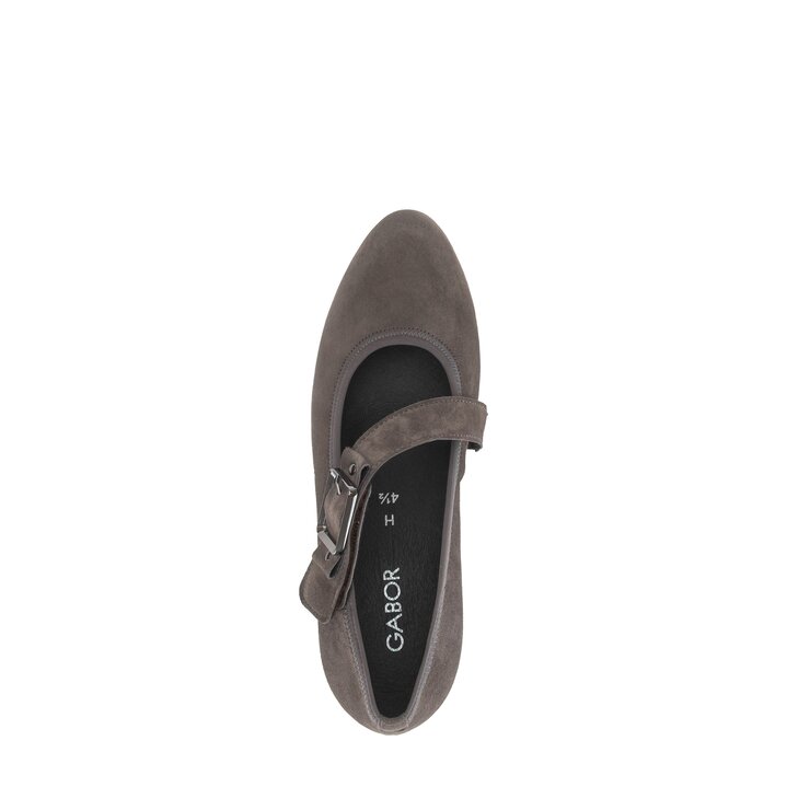 Spangenpumps grau #5