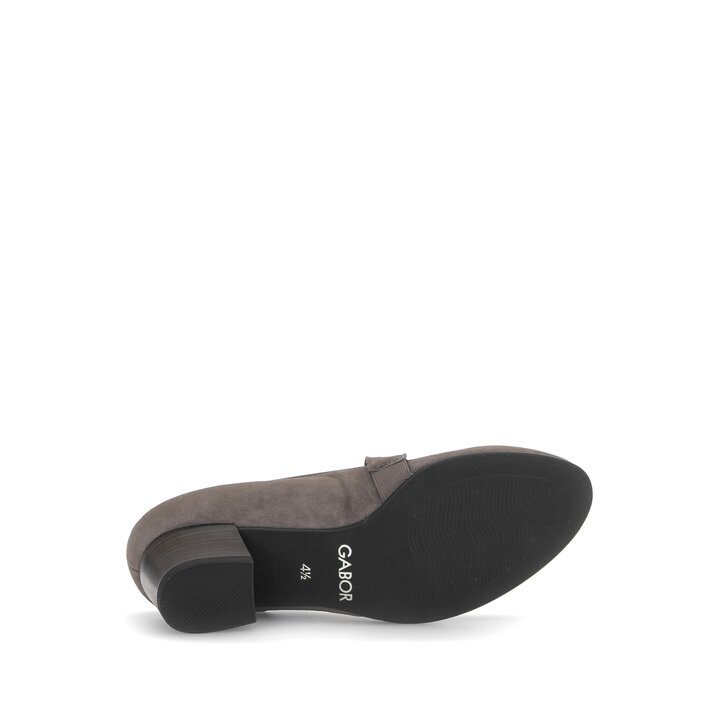 Spangenpumps grau #4