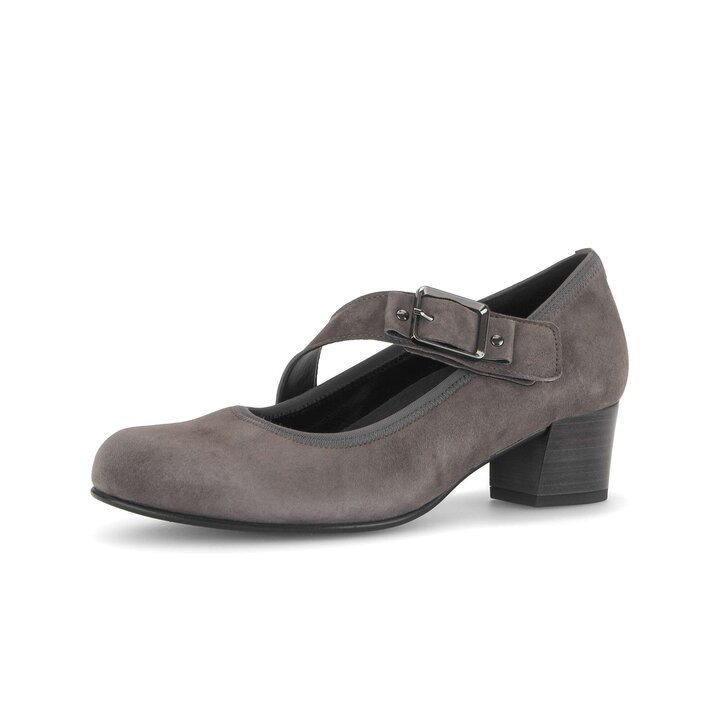 Spangenpumps grau #2