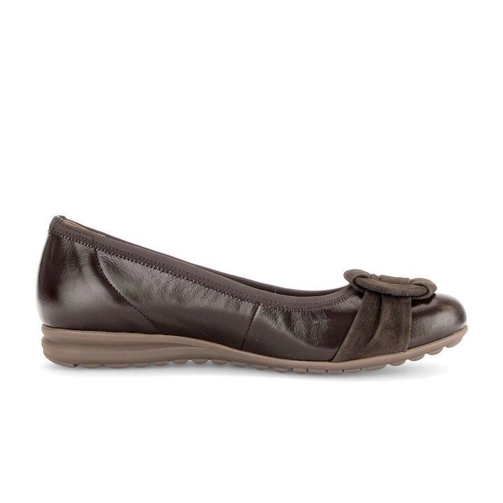 Sportliche Ballerina braun #1