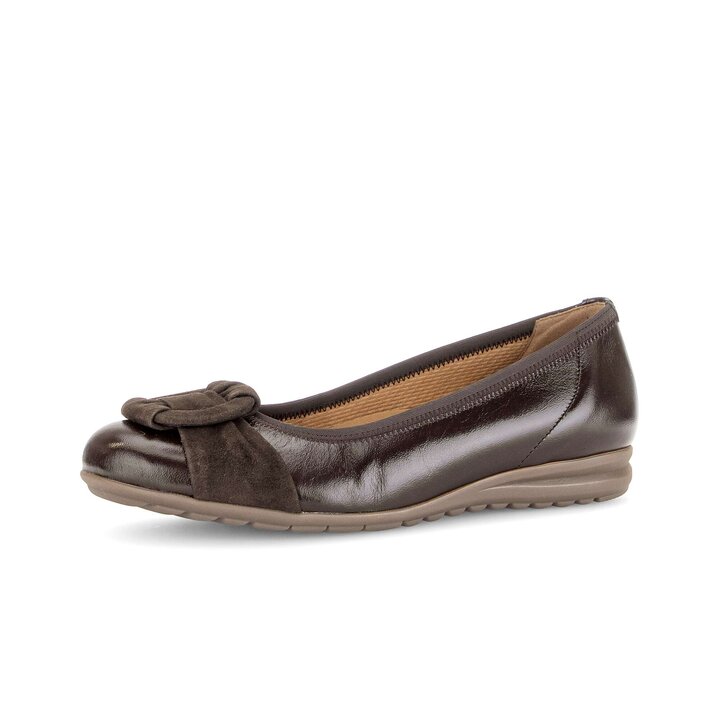 Sportliche Ballerina braun #2
