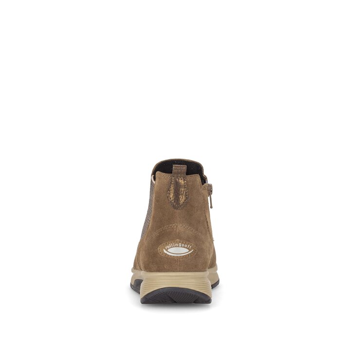 Hoge sneaker bruin #3