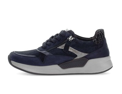 Basket basse bleu