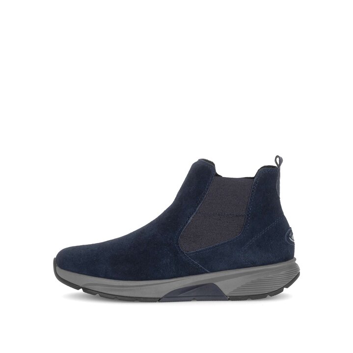 Hoge sneaker blauw #0