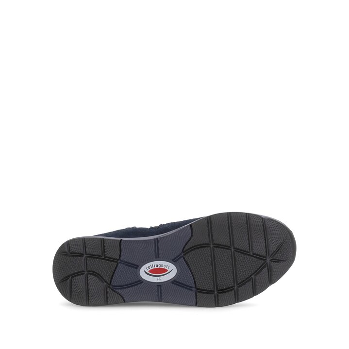 Hoge sneaker blauw #4