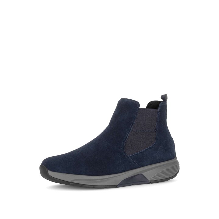 Hoge sneaker blauw #2