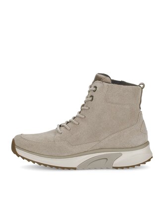 Bottine à lacets beige