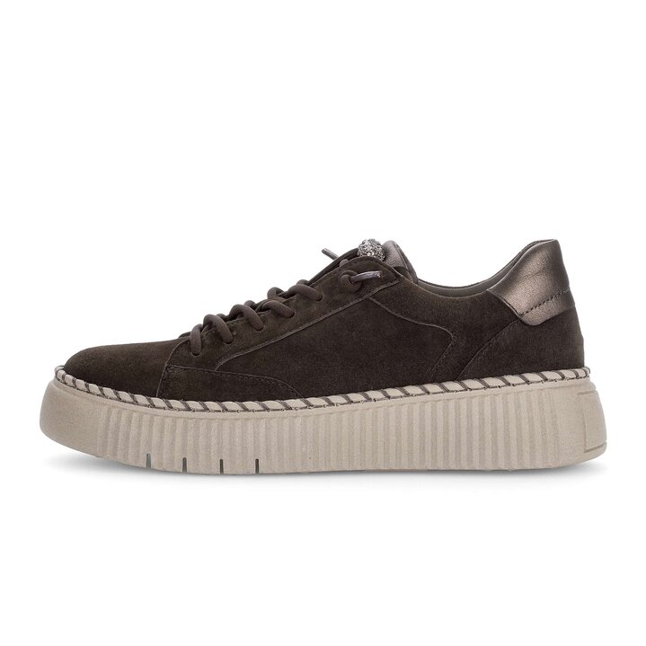 Sneakers basse marrone #0