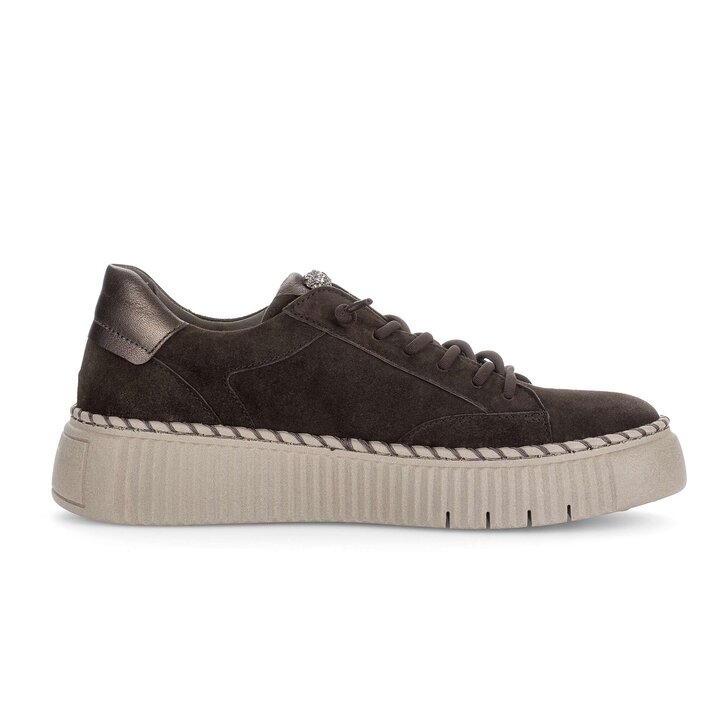 Sneakers basse marrone #1