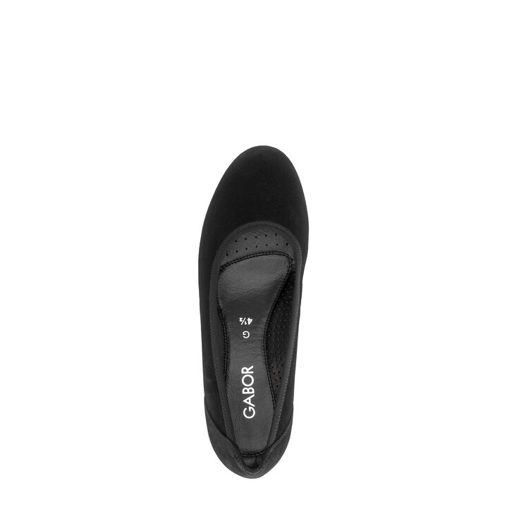 Décolleté con zeppa nero #5