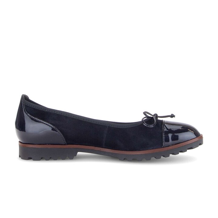 Sportieve ballerina blauw #1