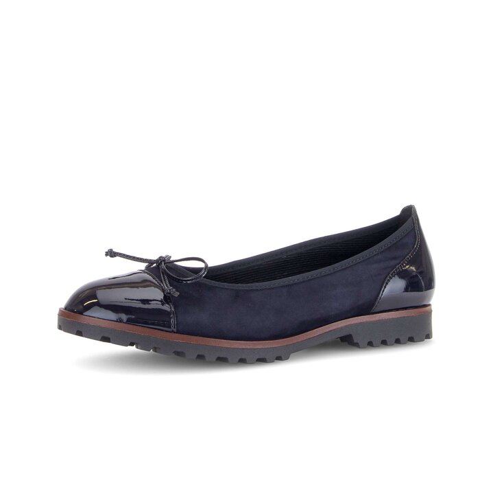 Sportieve ballerina blauw #2