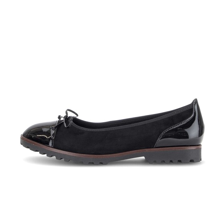 Sportieve ballerina zwart #0