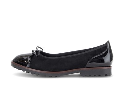 Sportliche Ballerina schwarz