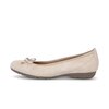 Sportliche Ballerina beige
