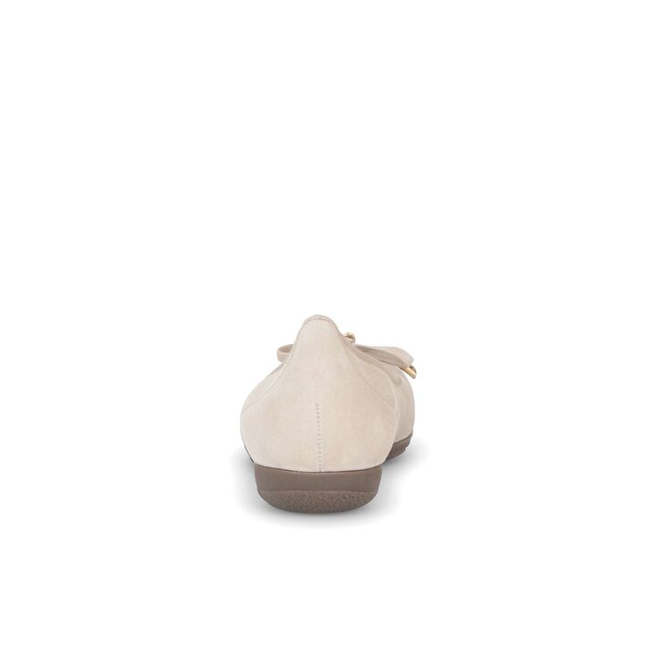 Sportieve ballerina beige #3