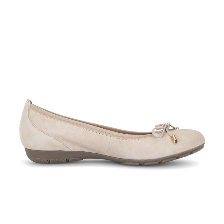 Sportieve ballerina beige #1