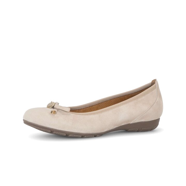 Sportieve ballerina beige #2