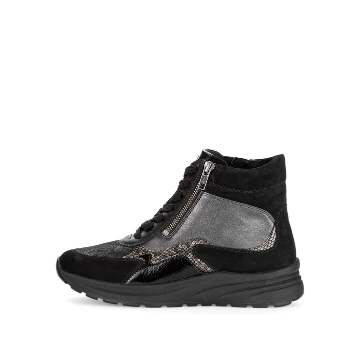 Hoge sneaker zwart #0