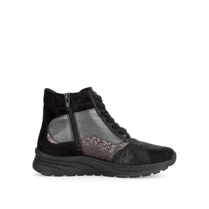 Hoge sneaker zwart #1