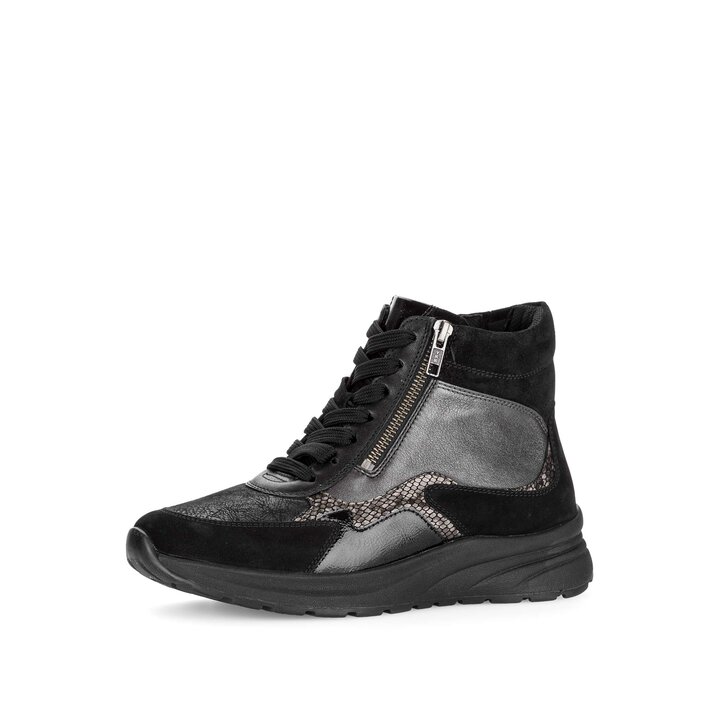 Hoge sneaker zwart #2