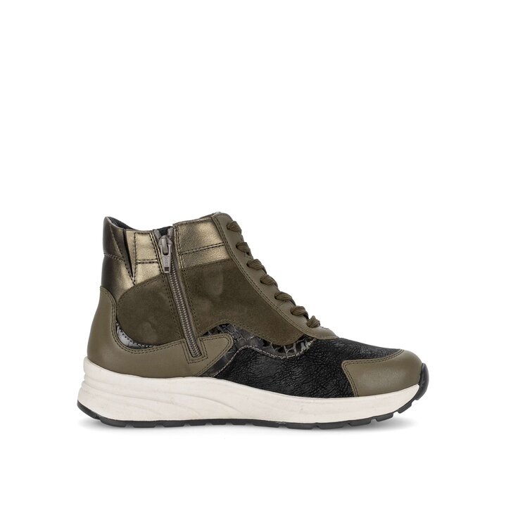 Hoge sneaker groen #1