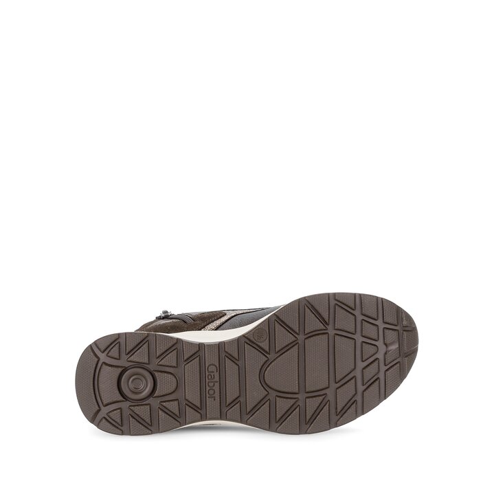 Basket montante marron #4