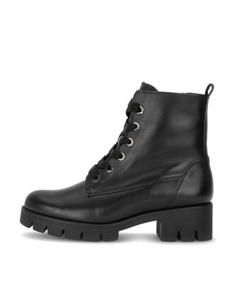 Stivaletto stringato nero