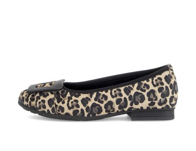 Eleganter Ballerina beige