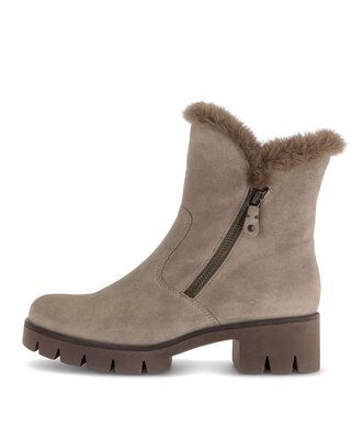 Winterstiefelette beige