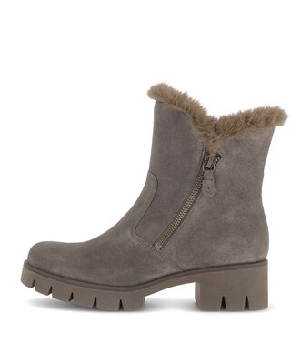 Winterstiefelette grau