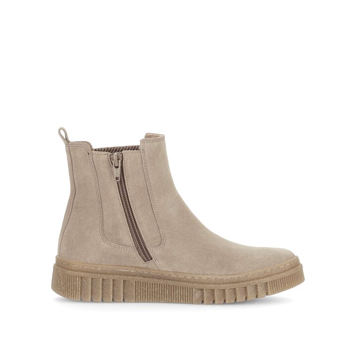 Bottine Chelsea beige #1
