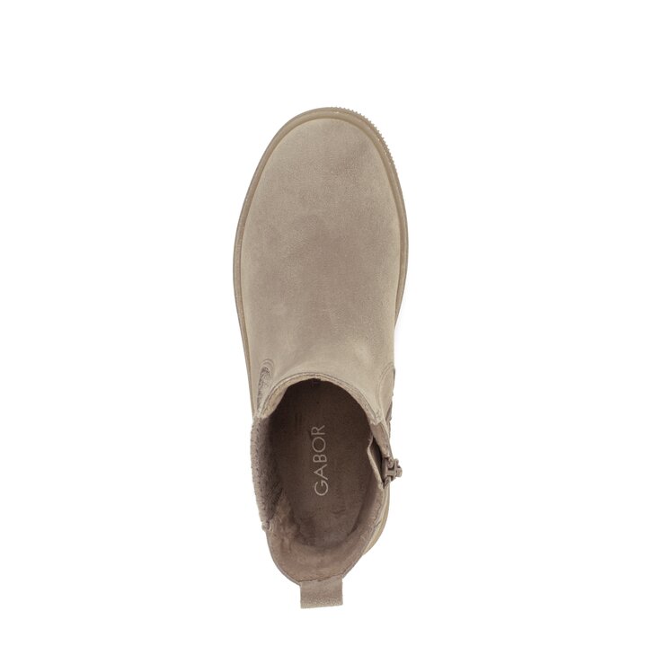 Bottine Chelsea beige #5