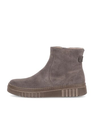 Sportliche Stiefelette grau