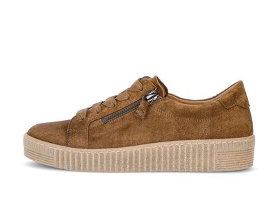 Sneaker low braun