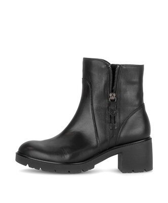 Sportliche Stiefelette schwarz